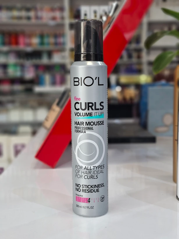 Biol 4 FINE CURLS 200ml For Curly Hair Mousse
