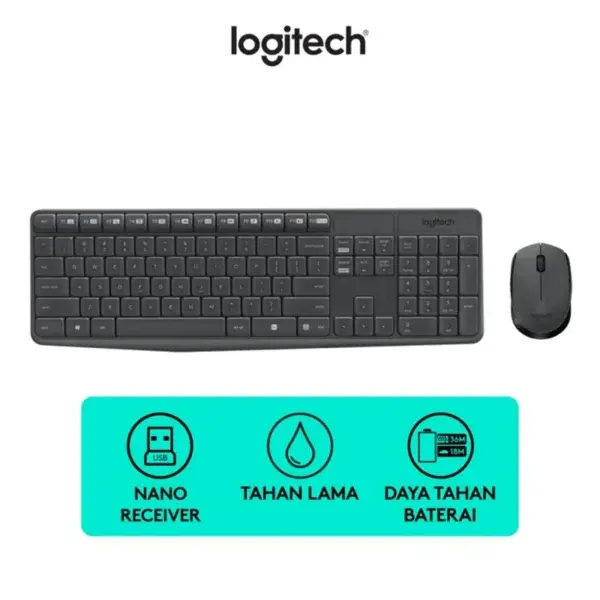 Logitech MK235 Wireless Mouse & Keyboard