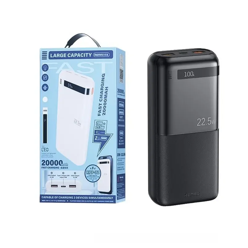Remax RPP-72 20000mah Power Bank