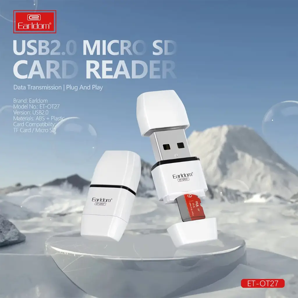 Earldom ET-OT27 Card Reader (New Version)