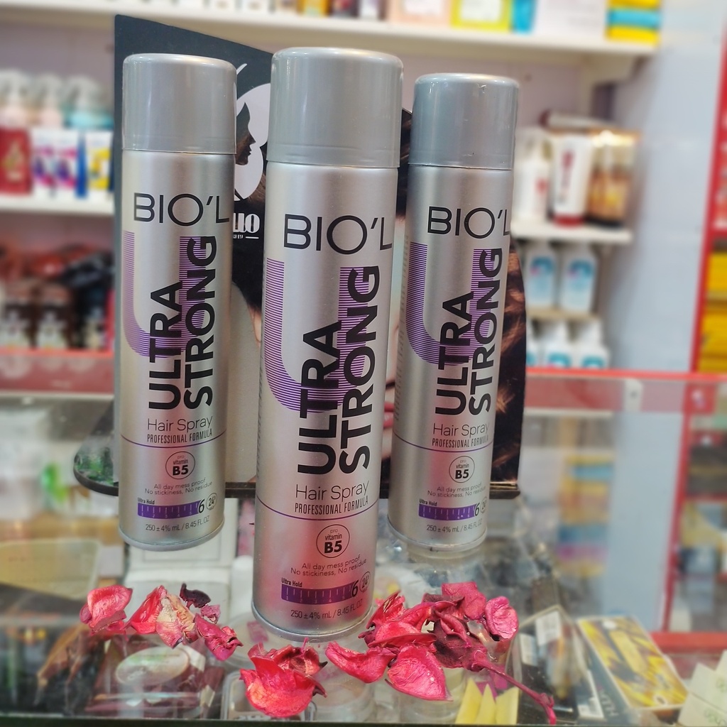 Biol Ultra Strong 500ml Hair Spray