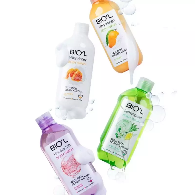 Biol Rich Foam 400ml For Oily Skin Body Wash