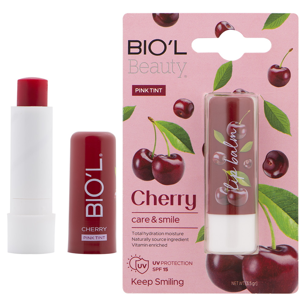 Biol Cherry Women Softening Lip Balm