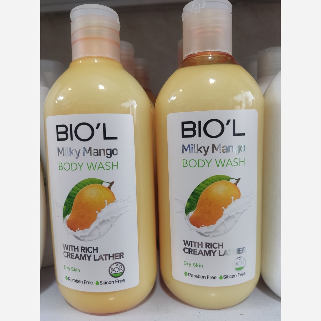 Biol Milk And Mango 400ml Body Wash