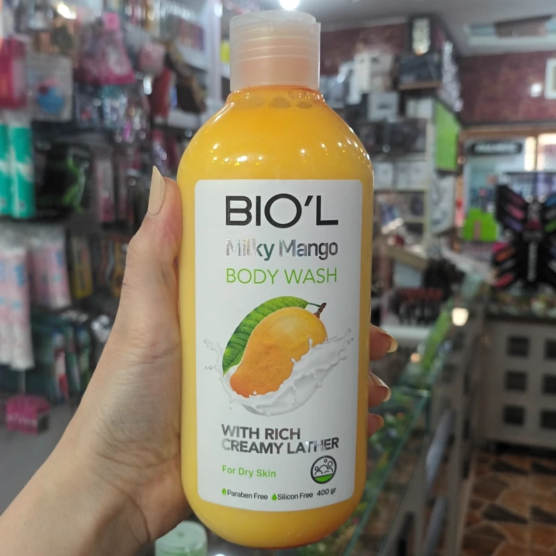 Biol Milk And Mango 400ml Body Wash