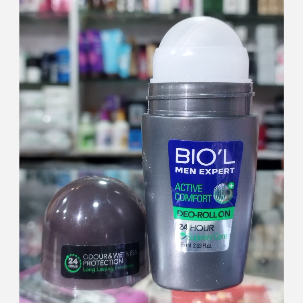 Biol ACTIVE COMFORT 75ml Men Deodorant Roll-On