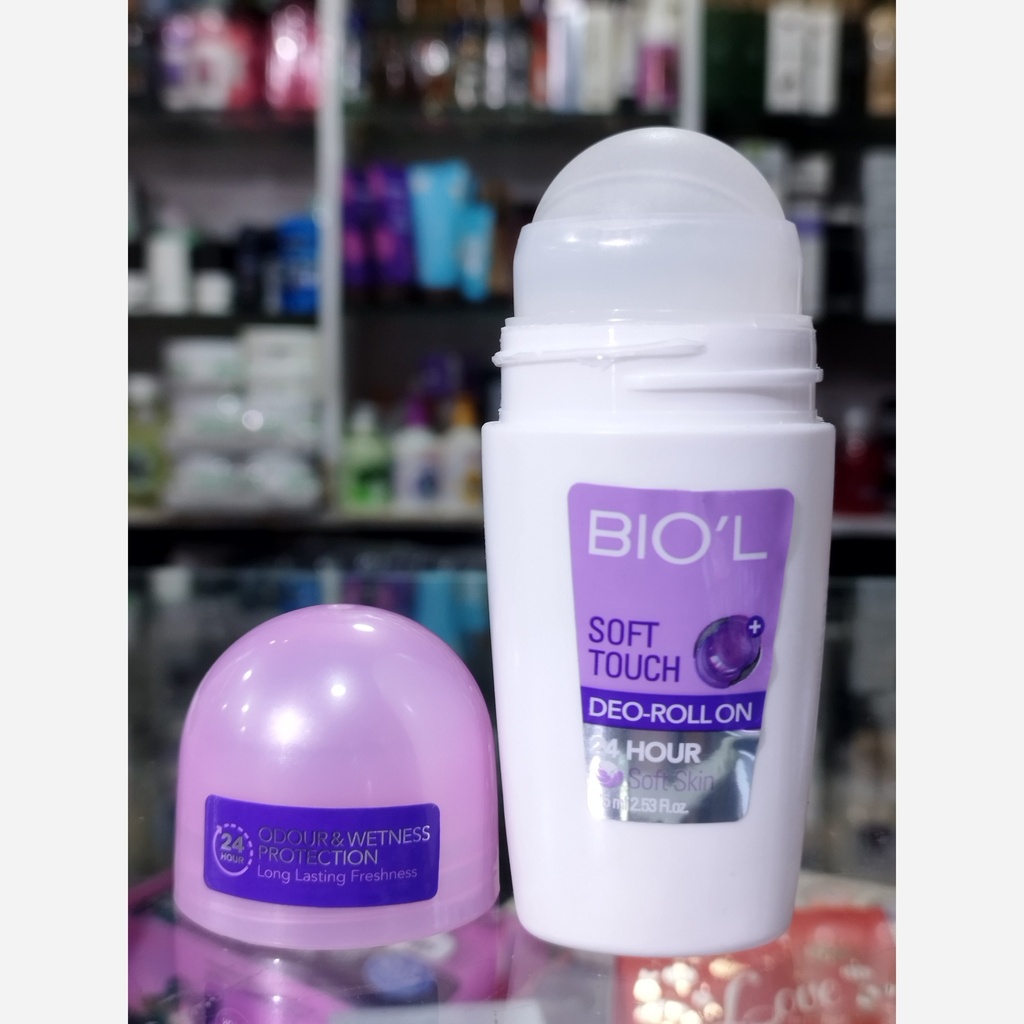 Biol SOFT TOUCH 75ml Women Deodorant Roll-On