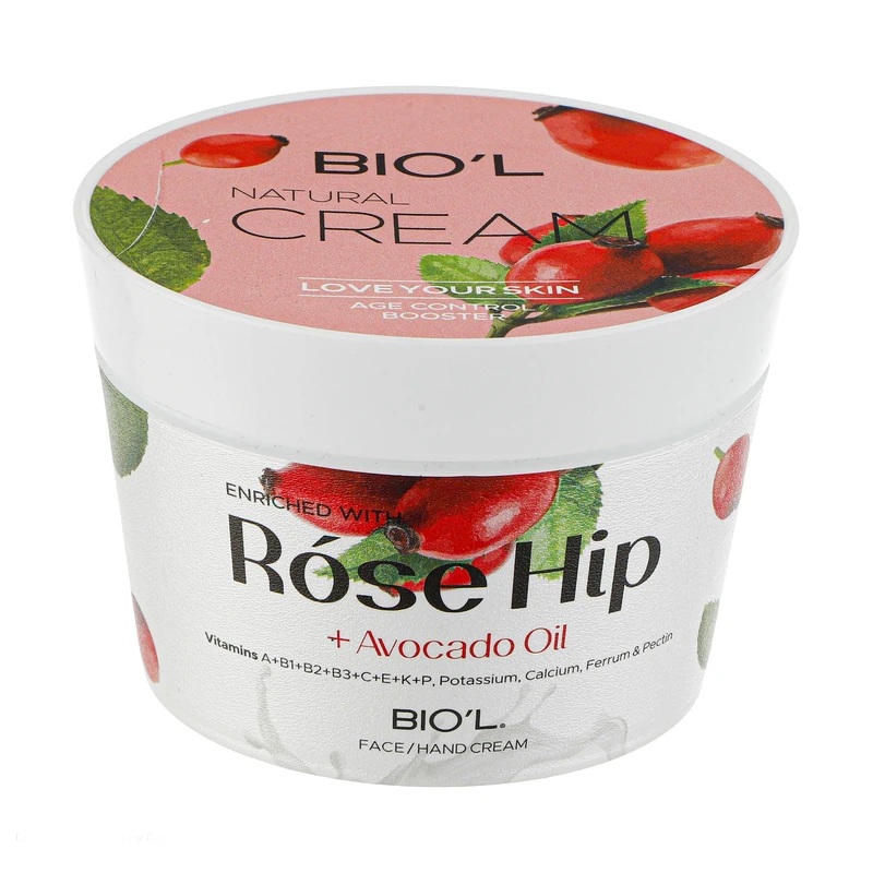 Biol Rose Hip 200ml Moisturizing Cream