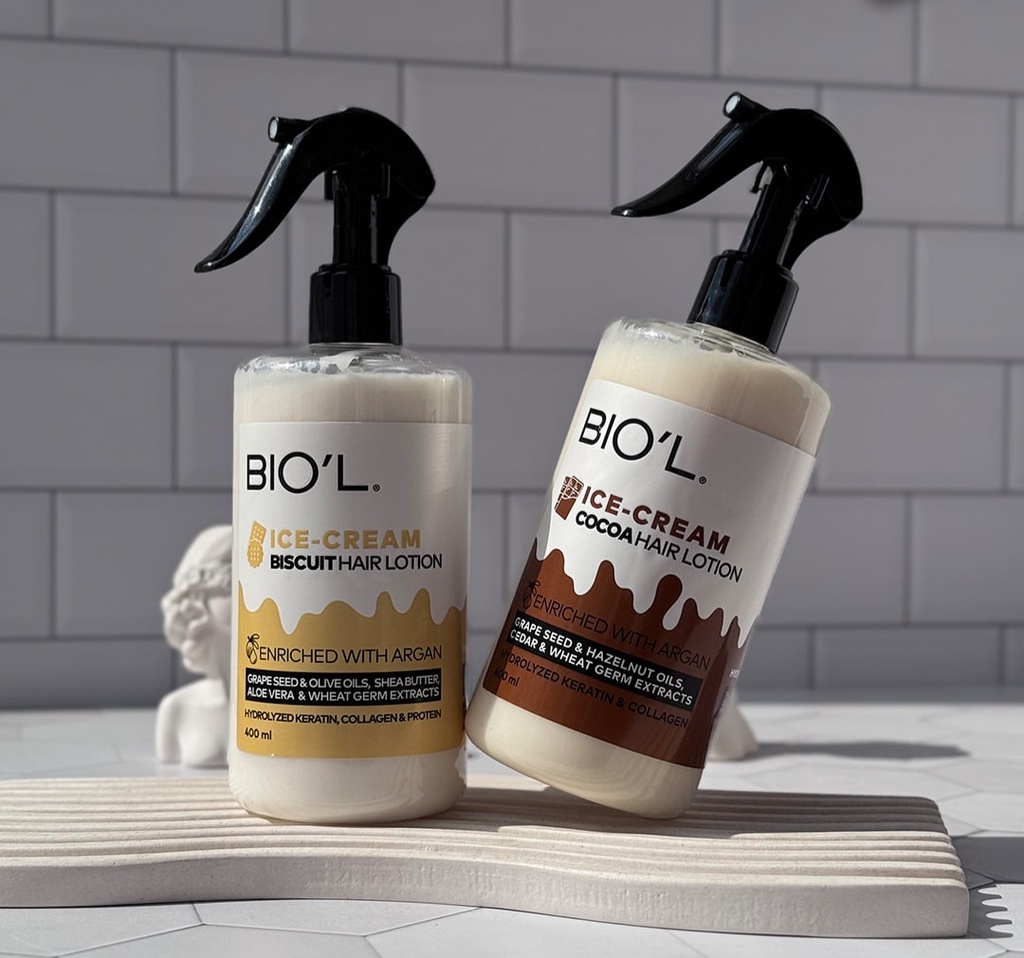 Biol Chocolate Ice Cream 400ml For Damaged Hair Strengthening Hair Mask