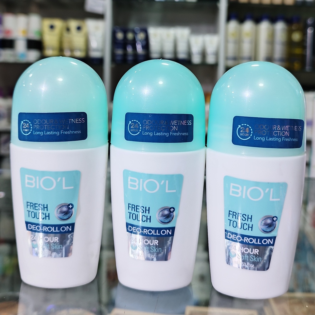 Biol FRESH TOUCH 75ml Women Deodorant Roll-On