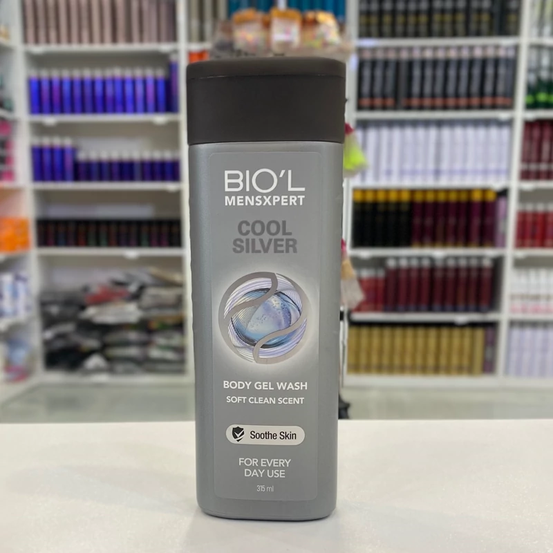 Biol Cool Silver 315ml For All Skin Types Body Wash