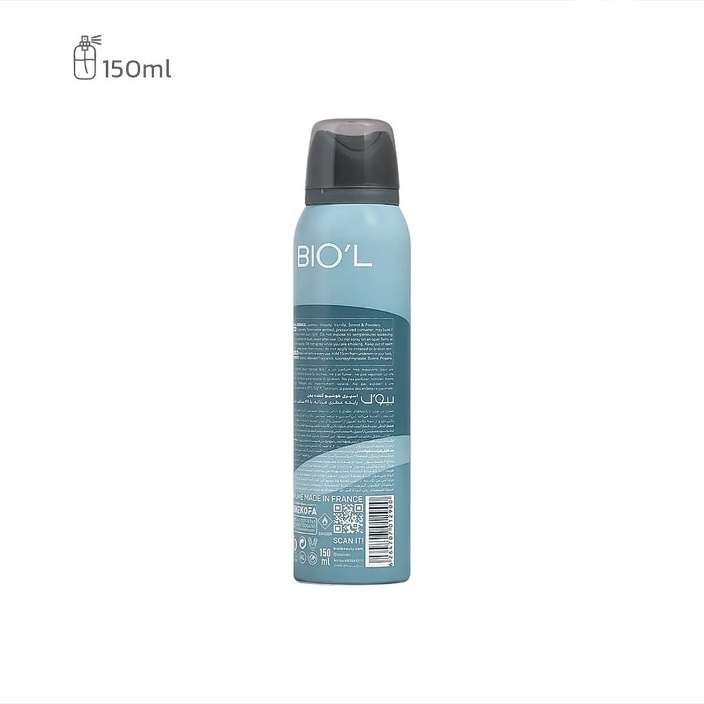 Biol YOU & ME 150ml Men Body Spray