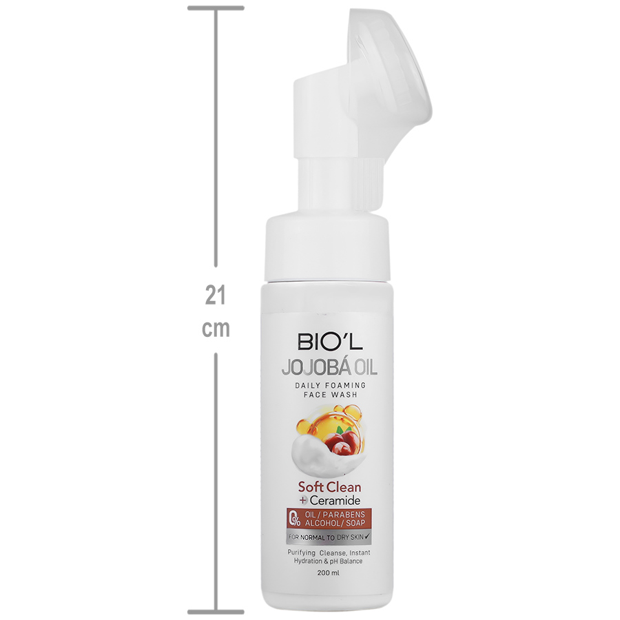 Biol JOJOBA OIL 200ml For Dry and Normal Skin Face Wash Foam