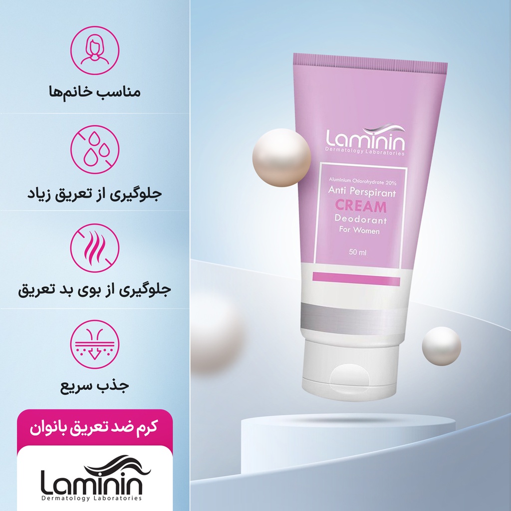 Laminin Anti Perspirant 50ml Women Antiperspirant Cream
