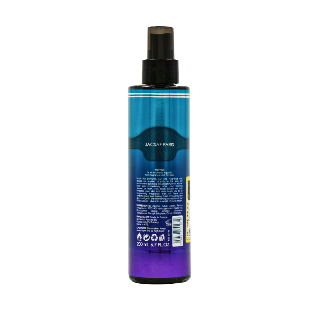 Jacques Saff Victor 200ml Men Body Splash