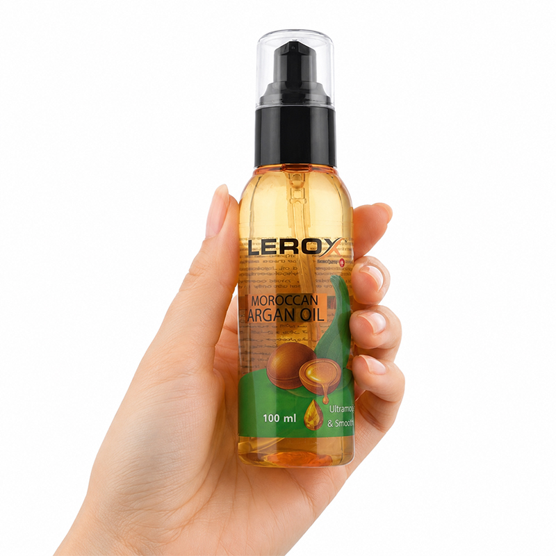 Lerox Moroccan 100ml For All Hair Types Argan Oil