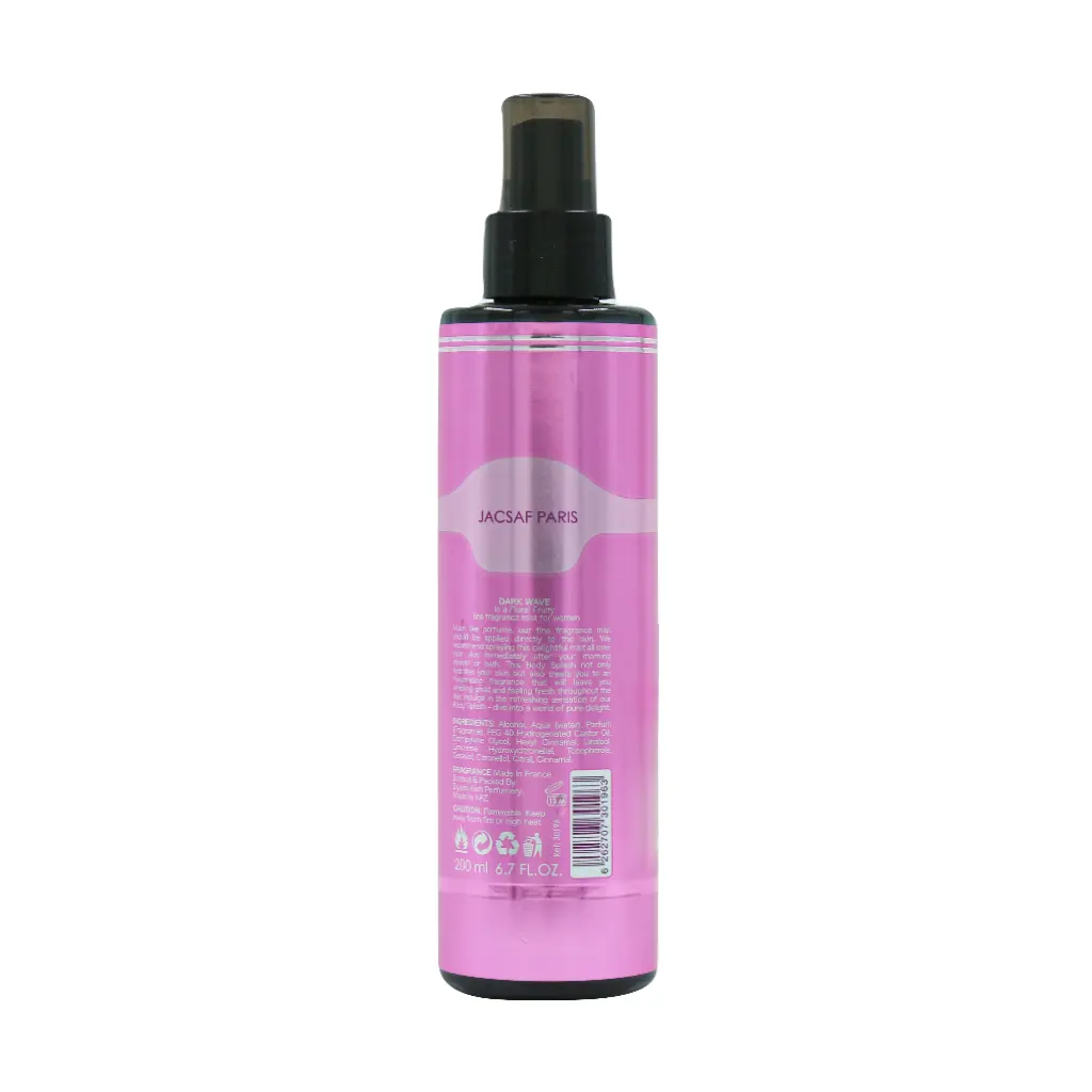 Jacques Saff Dark Wave 200ml Women Body Splash