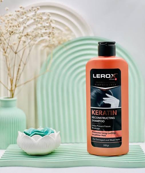 Lerox Reconstructing 550g For Fragile and Damaged Hair Keratin Shampoo