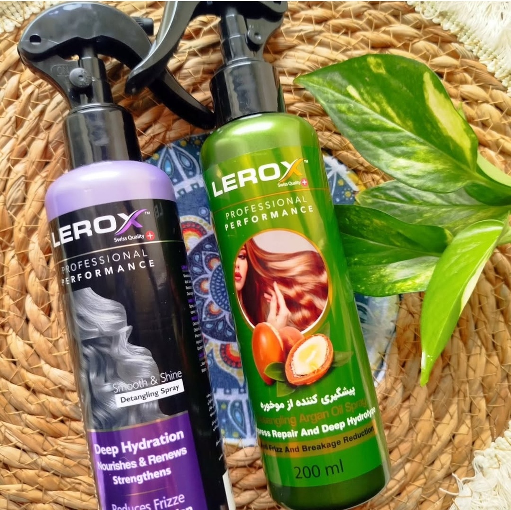 Lerox Express 200ml For Fragile and Frizzy Hair Split-End Prevention Hair Spray