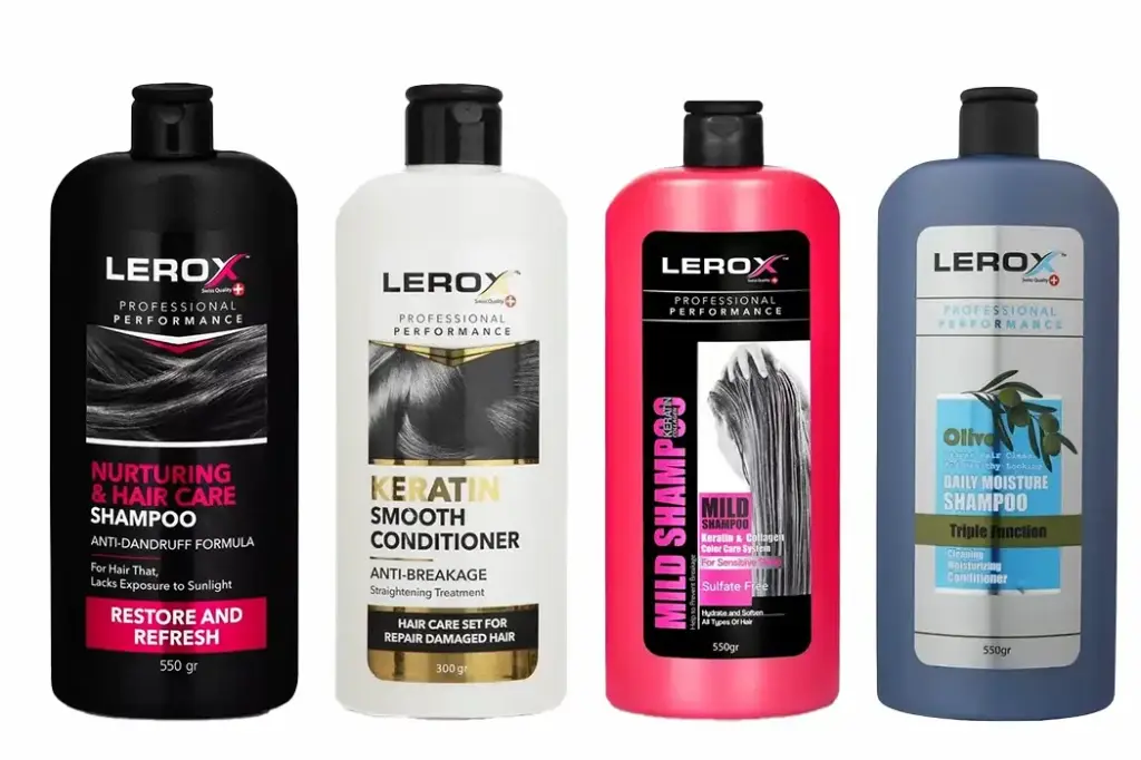 Lerox Keratin O Sulfate-free 550g 2pcs Pack Shampoo and Conditioner