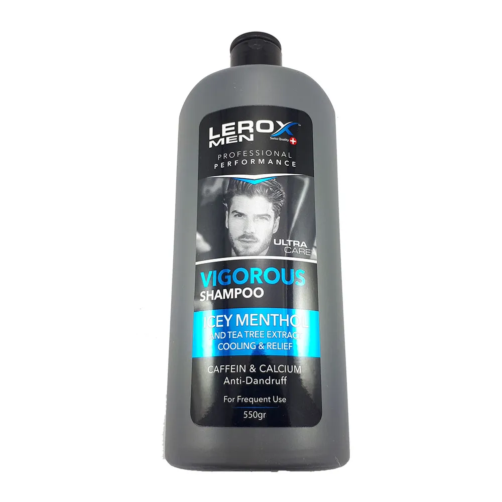 Lerox Icey Menthol 550ml Hair Shampoo
