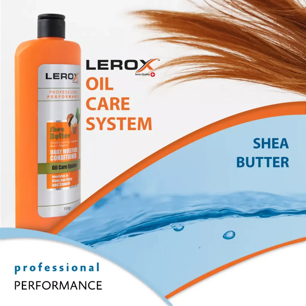 Lerox Daily Shea Butter 550g 2pcs Pack Hair Conditioner