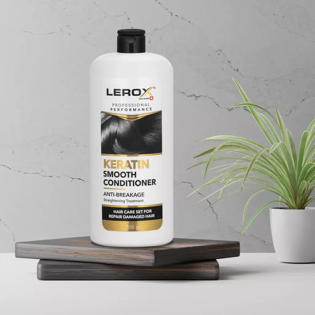 Lerox Keratin 550g 2pcs Pack Conditioning Shampoo