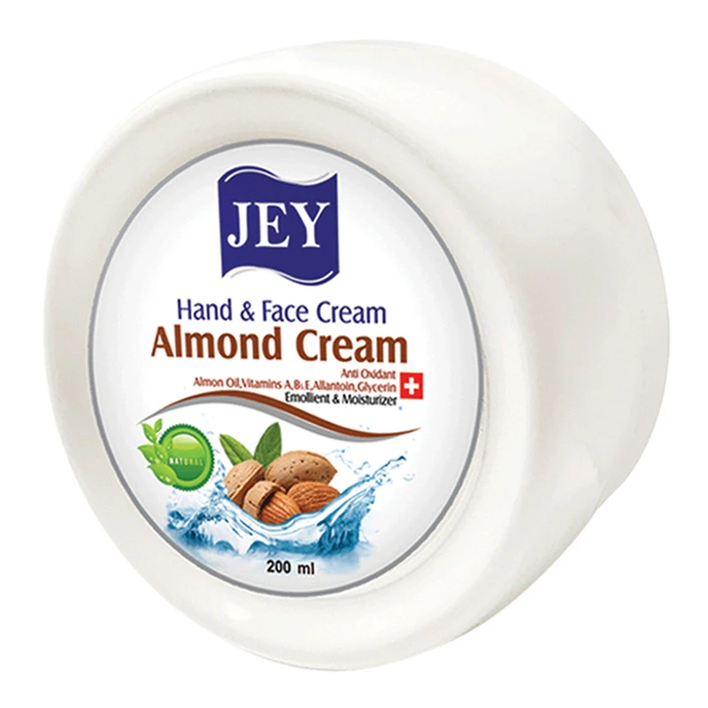 Jey Almond Oil 200ml Hand and Face Cream