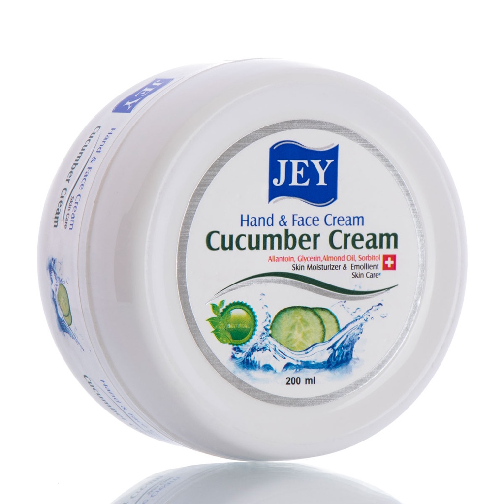 Jey Cucumber 200ml Hand and Face Cream