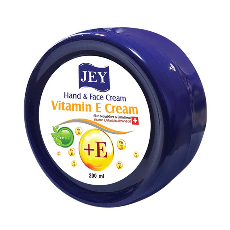Jey Vitamin E 200ml Hand and Face Cream