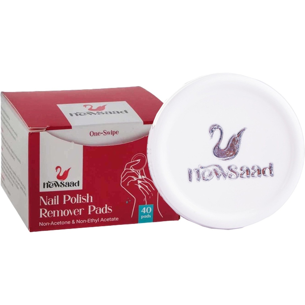 Newsaad 101 40pcs Pack Nail Polish Remover Pads