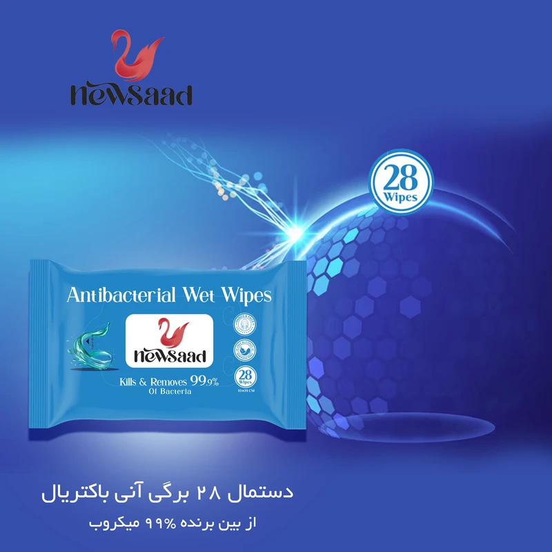 Newsaad 28pcs Pack Wet Wipes