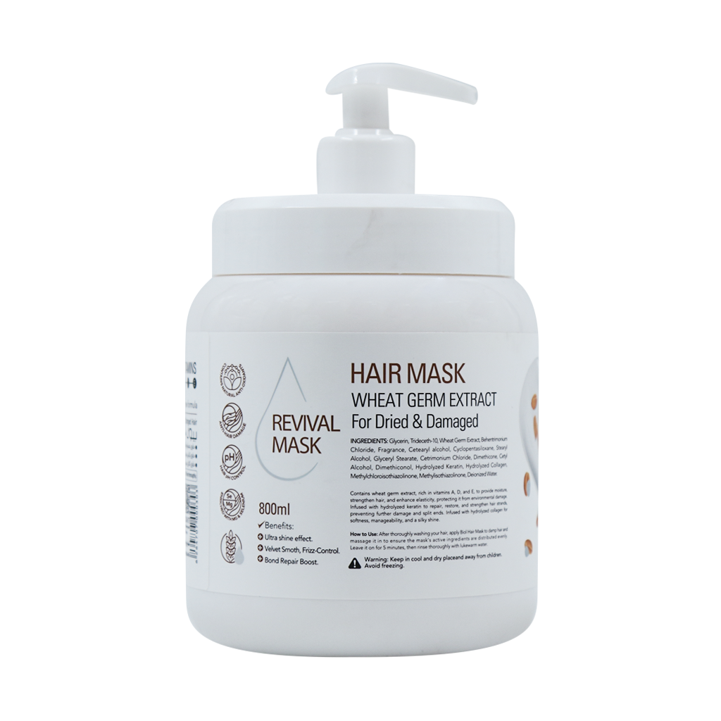 Biol Wheat 800ml Hair Mask