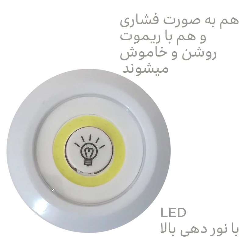Remote Control 3-Pack Ceiling Emergency Light