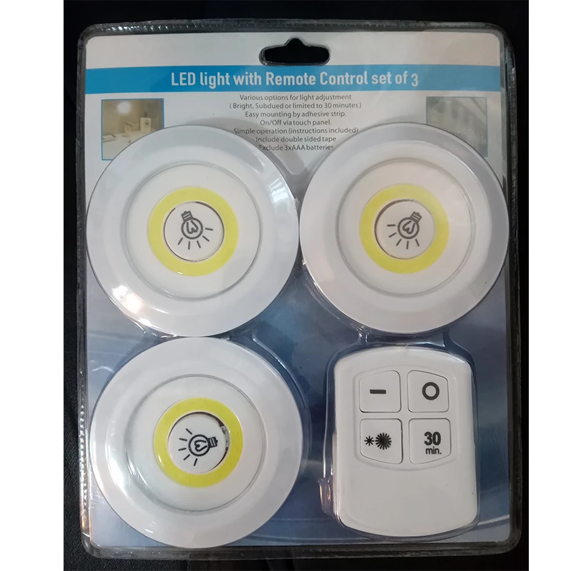 Remote Control 3-Pack Ceiling Emergency Light