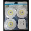 Remote Control 3-Pack Ceiling Emergency Light