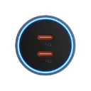 Baseus Dual USB-C 60W Car Charger CGJM000213