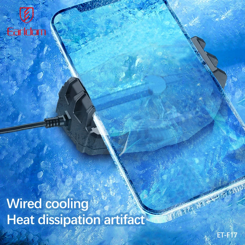 Earldom F17 Phone Cooling Fan