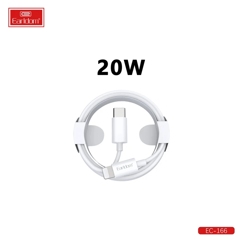 Earldom EC-166c-i 1m PD20W USB-C to Lightning Cable