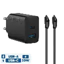 شارژر دیواری Anker B2348 20W with 1.5m USB-C Cable