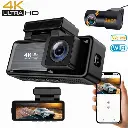 دوربین داشبورد خودرو VONK M6 4K-WiFi with Rear Camera