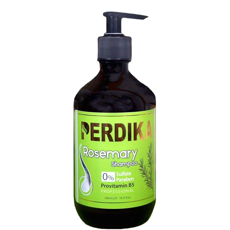 شامپو ضد ریزش و تقویت کننده فاقد سولفات  Perdika مدل Rosemary B5 حجم 500ml