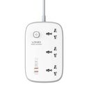 چند راهی برق LDNIO مدل SC3416 65W 