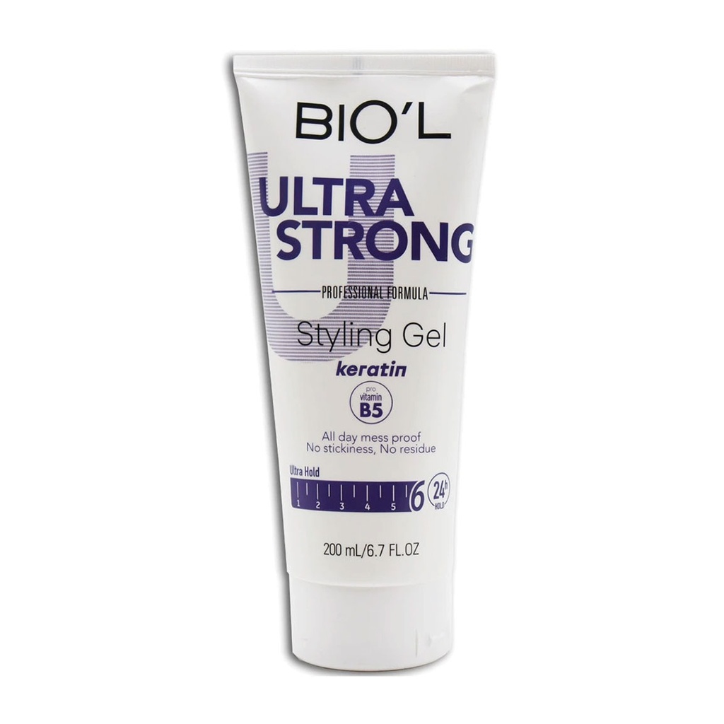 ژل حالت دهنده مو بیول مدل ULTRA STRONG حجم200ml 
