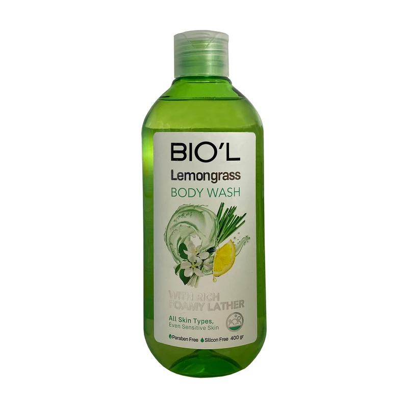 شامپو بدن Biol مدل Lemongrass حجم 400ml 