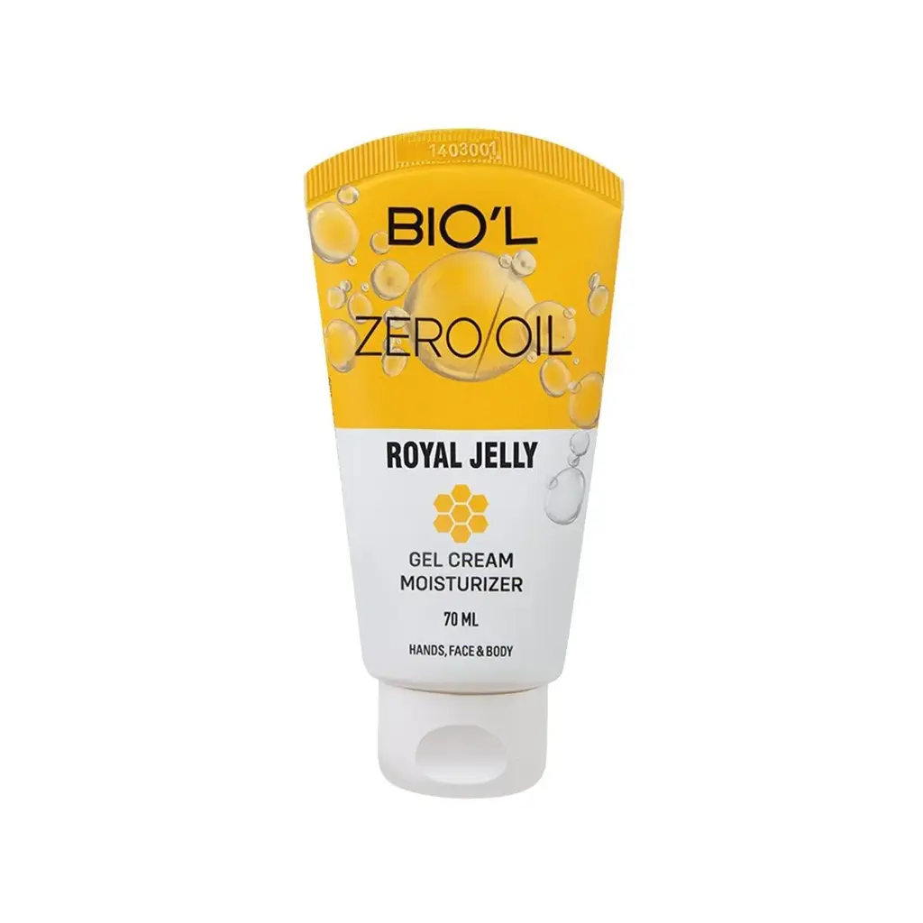 ژل کرم آبرسان Biol مدل Royal Jelly حجم 70ml مناسب انواع پوست