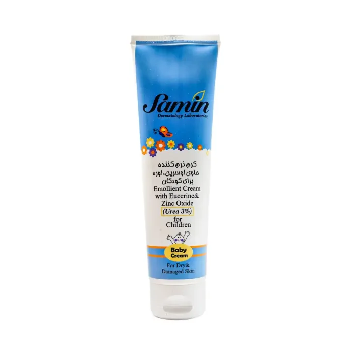کرم نرم کننده Samin Kids مدل Eucerin Urea 3 حجم 100ml 