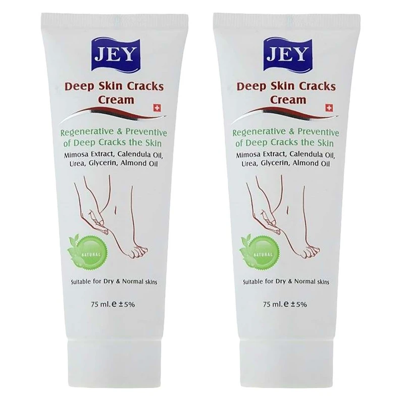 پک دو عددی کرم ترک دست و پا Jey Extrasoft حجم 75ml 