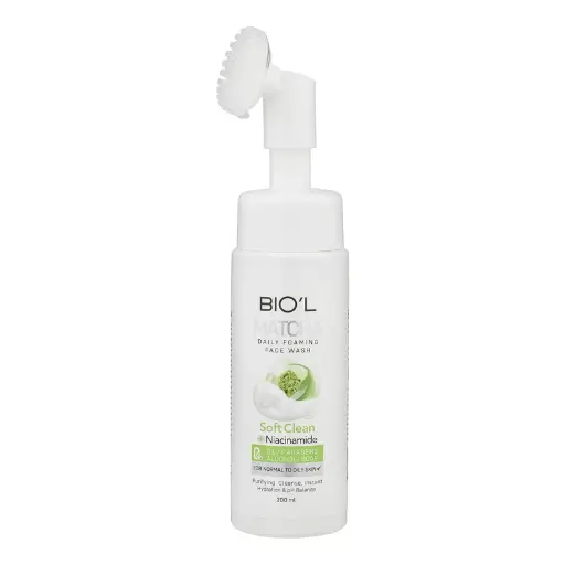  فوم شستشو صورت  Biol مدل MATCHA حجم 200ml 