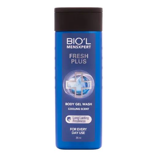 شامپو بدن Biol مدل Fresh Plus حجم 315ml مناسب انواع پوست 